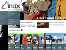 Tablet Screenshot of inax-aventure.com